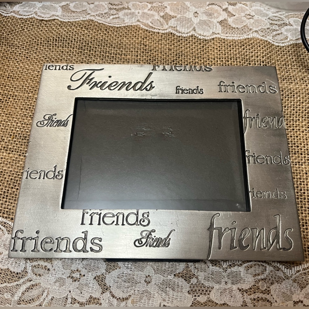 Silver Friends Photo Frame